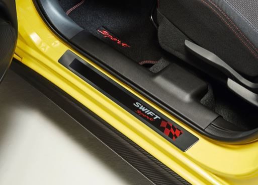Genuine Suzuki Swift Sport Door Sill Trim Set - Black