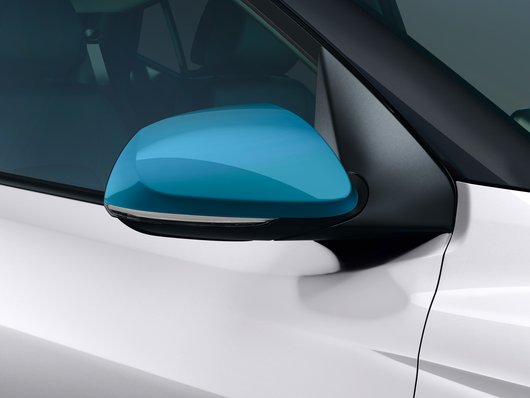 Genuine Hyundai I10 Door Mirror Caps, Aqua Turquoise