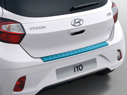 Genuine Hyundai I10 Rear Bumper Trim Line, Aqua Turquoise