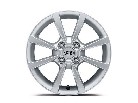 Genuine Hyundai I10 15" Alloy Wheel, Naju, Silver