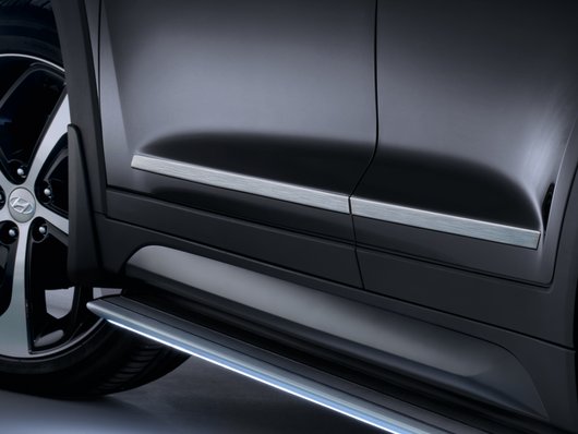 Genuine Hyundai Tucson Side Trim Lines, Brushed