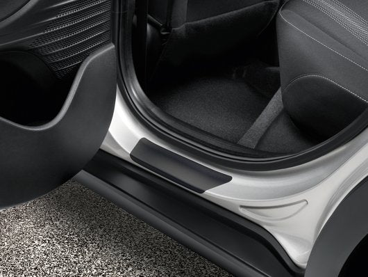 Genuine Hyundai I10 Door Sill Protection Foils, Black