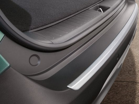 Genuine Kia Sportage Rear Bumper Trim Line, Brushed Aluminium Optic