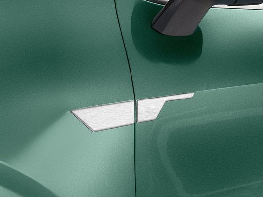 Genuine Kia Sportage Phev Side Trim Lines, Brushed Aluminium Optic