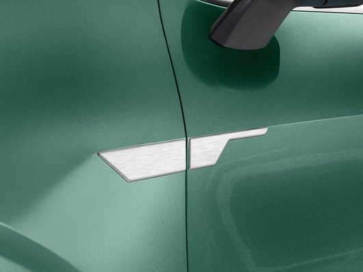 Genuine Kia Sportage Hev Side Trim Lines, Brushed Aluminium Optic