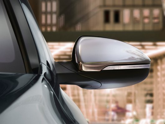 Genuine Kia Ceed Sw Phev Door Mirror Caps, Chrome Optic