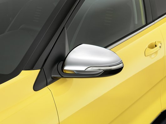 Genuine Kia Stonic Door Mirror Caps, Chrome Optic