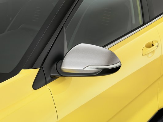 Genuine Kia Stonic Door Mirror Caps, Brushed