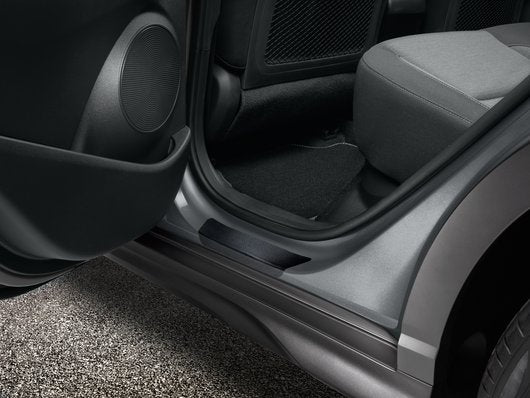 Genuine Hyundai Kona Electric Door Sill Protection Foils, Black