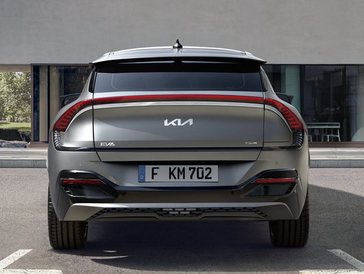 Genuine Kia Ev6 Tailgate Trim Line, Brushed Aluminium Optic