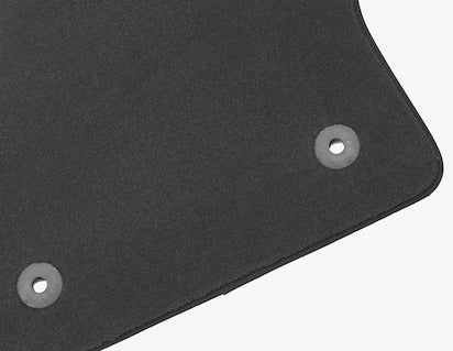 Genuine Ford C-Max Premium Velour Floor Mats (Anthracite With Black Nubuk Surround)