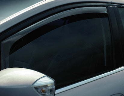 Genuine Ford C-Max Front Wind Deflectors - Dark Smoke