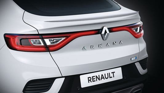 Genuine Renault Arkana Boot Spoiler - Medium Grey
