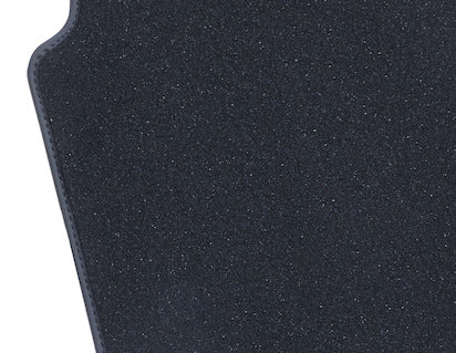 Genuine Ford B-Max Premium Velour Rear Floor Mats In Black With Double Edge Stitching